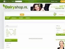 Tablet Screenshot of dairyshop.nl